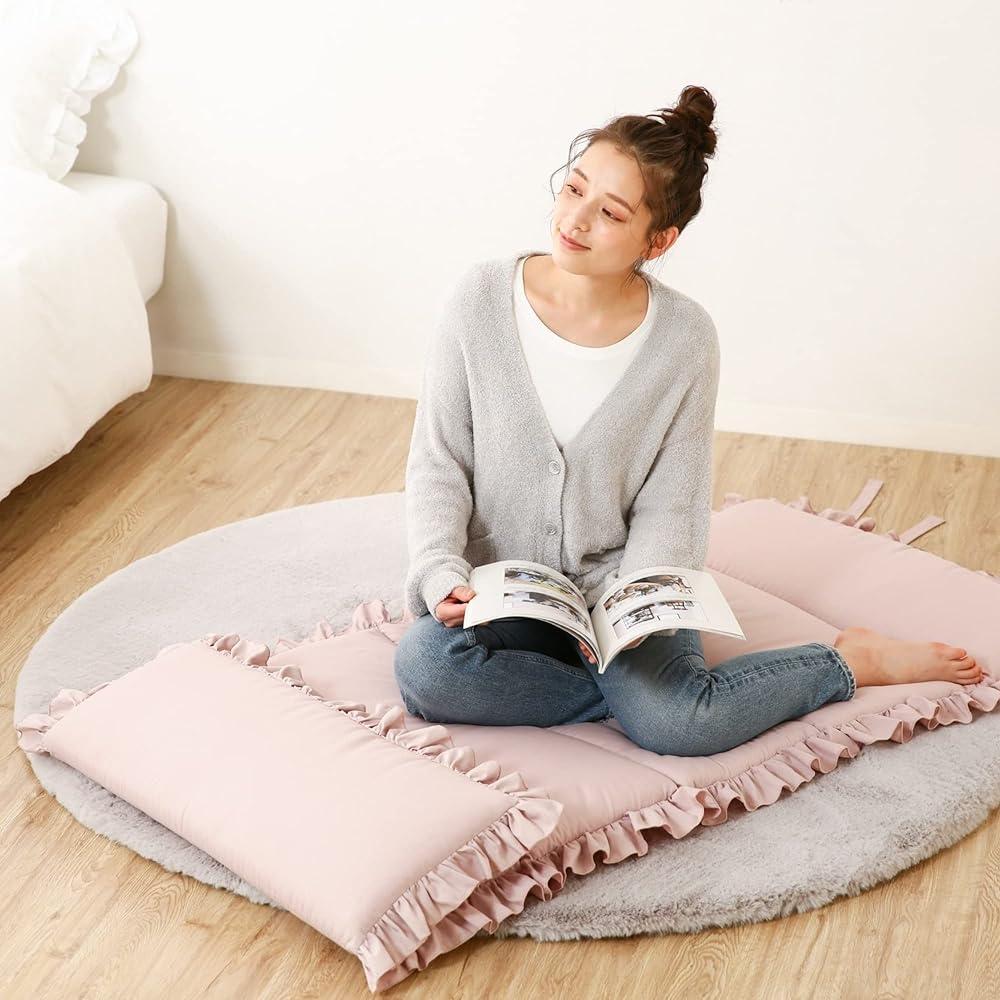 Francfranc [Online shop only] Frill sleeping mat 70×180cm