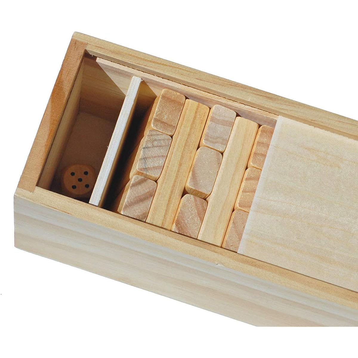 WE Games Wedding Guest Book Alternative Wooden Keepsake Favor Box 54 Blocks Custom Engraved Couple with Wood