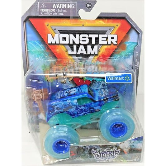 Monster Jam Earth vs Surf Son-uva Digger Exclusive 1:64 Scale Truck
