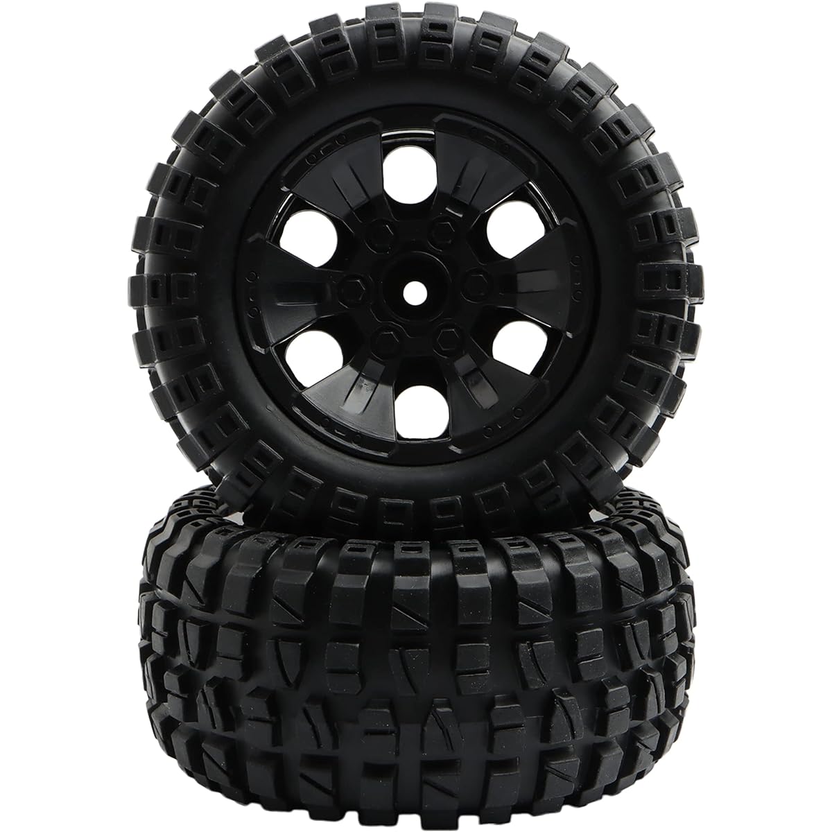 GDOOL 1:10 9200 RC Tire PX9200-29A Accessories Spare Parts for 1:10 9200 9200E 9200E 9201E 9205E 9206E Truck 200E 210E Brushless RC Car (2pcs) Truck