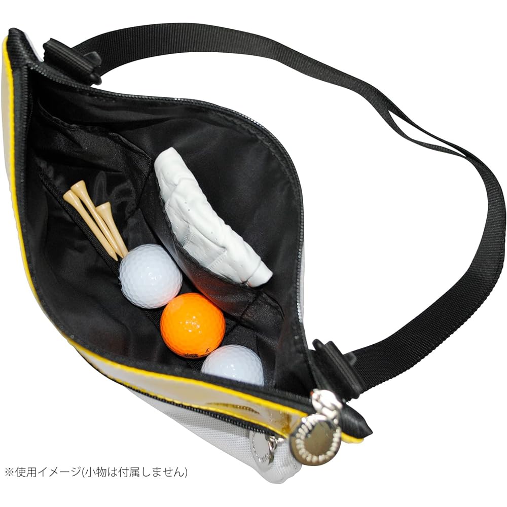 Lezax Fukuoka Softbank Hawks Sacoche White x Yellow SBAC-2447