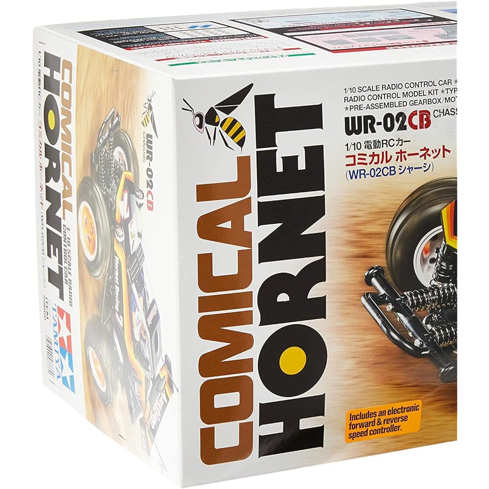 Tamiya 1/10 Electric RC Car Series No.666 Comical Hornet WR-02CB Chassis Off-Road 58666