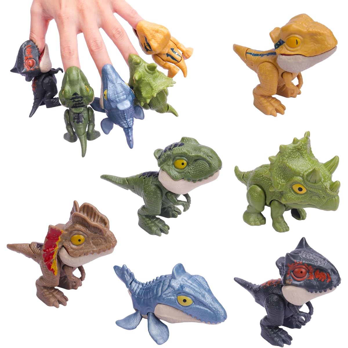 Children's Toy Biting Finger Dinosaur Doll Toy