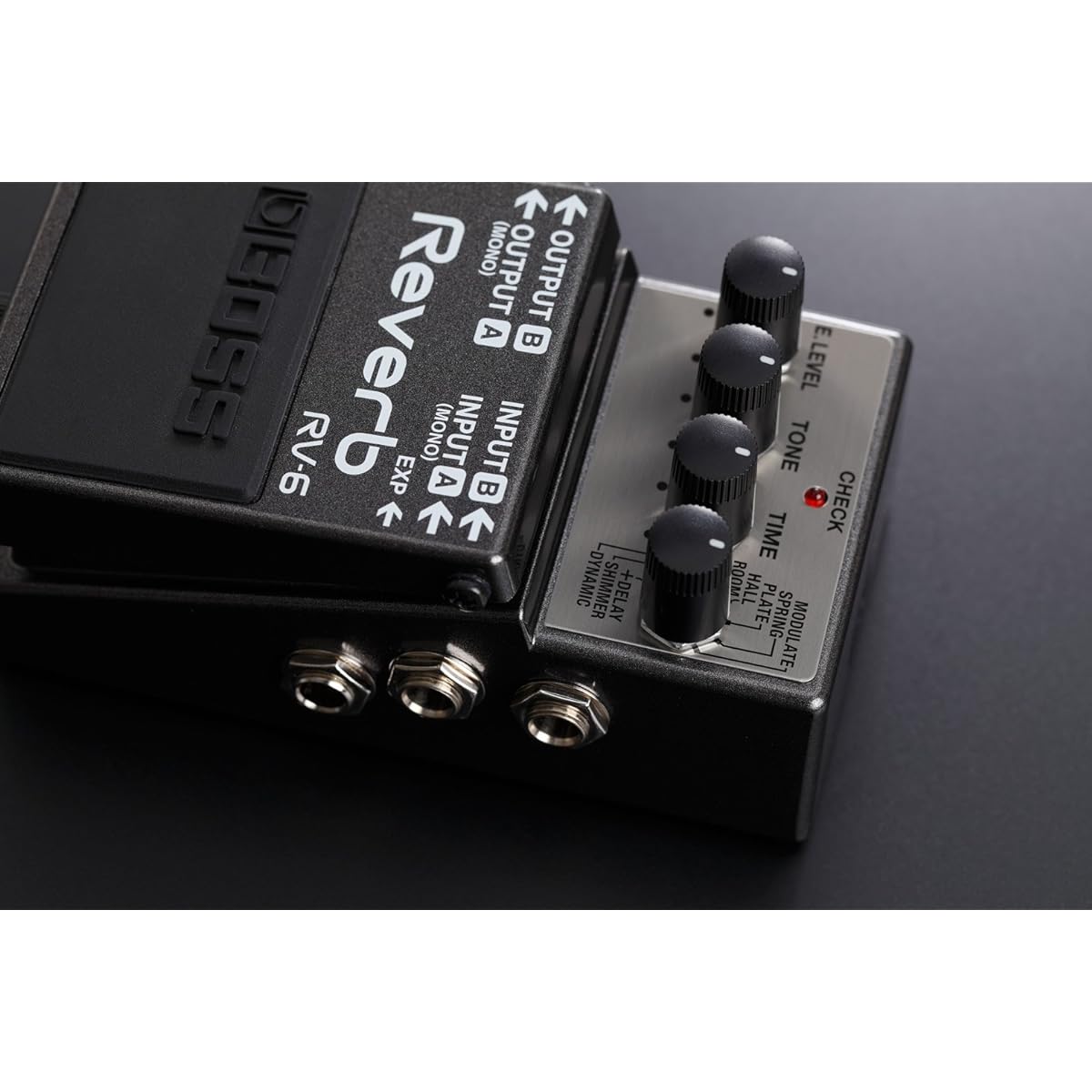 BOSS - Reverb RV-6 + KORG Pitchclip 2 PC-2 + Marks Original Cross Set