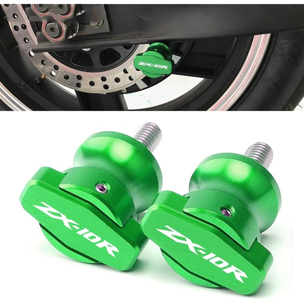 Uminino Motorcycle Swing Arm Spool Rear Stand Screw Slider CNC Aluminum Accessories 1.0mm Fits Kawasaki ZX10R ZX-10R 2011-2016 2017 2017. Swing Arm Slider Spool (Size : 10M Black)