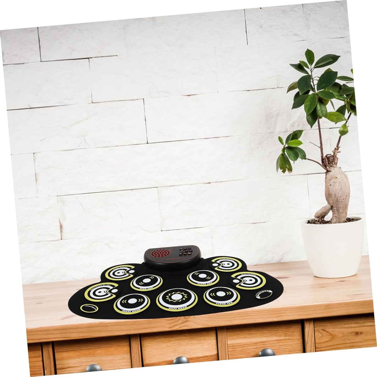 SWOOMEY 1 Set Hand-Wound Electronic Drum Digital Drum Kit Electric Drum Set Percussion Drum Simple Drum Subwoofer Drum Practice Pedal Hand-Wound Drum