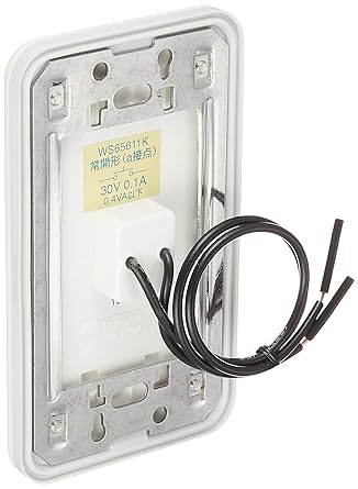 Panasonic WS65611K embedded push button normally open type A contact/micro current compatible type with splash-proof plate/lead wire