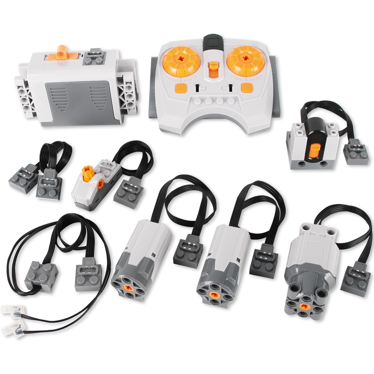 9-in-1 Motor Kit Compatible with Lego Technic Powerful Motor Set Advanced Control Functions Ultimate Compatibility