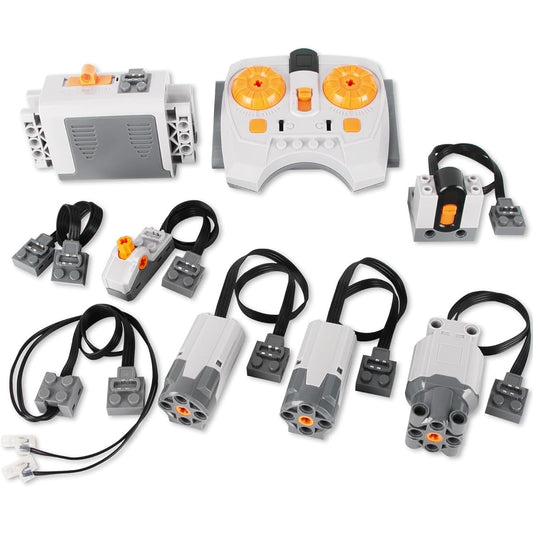 9-in-1 Motor Kit Compatible with Lego Technic Powerful Motor Set Advanced Control Functions Ultimate Compatibility