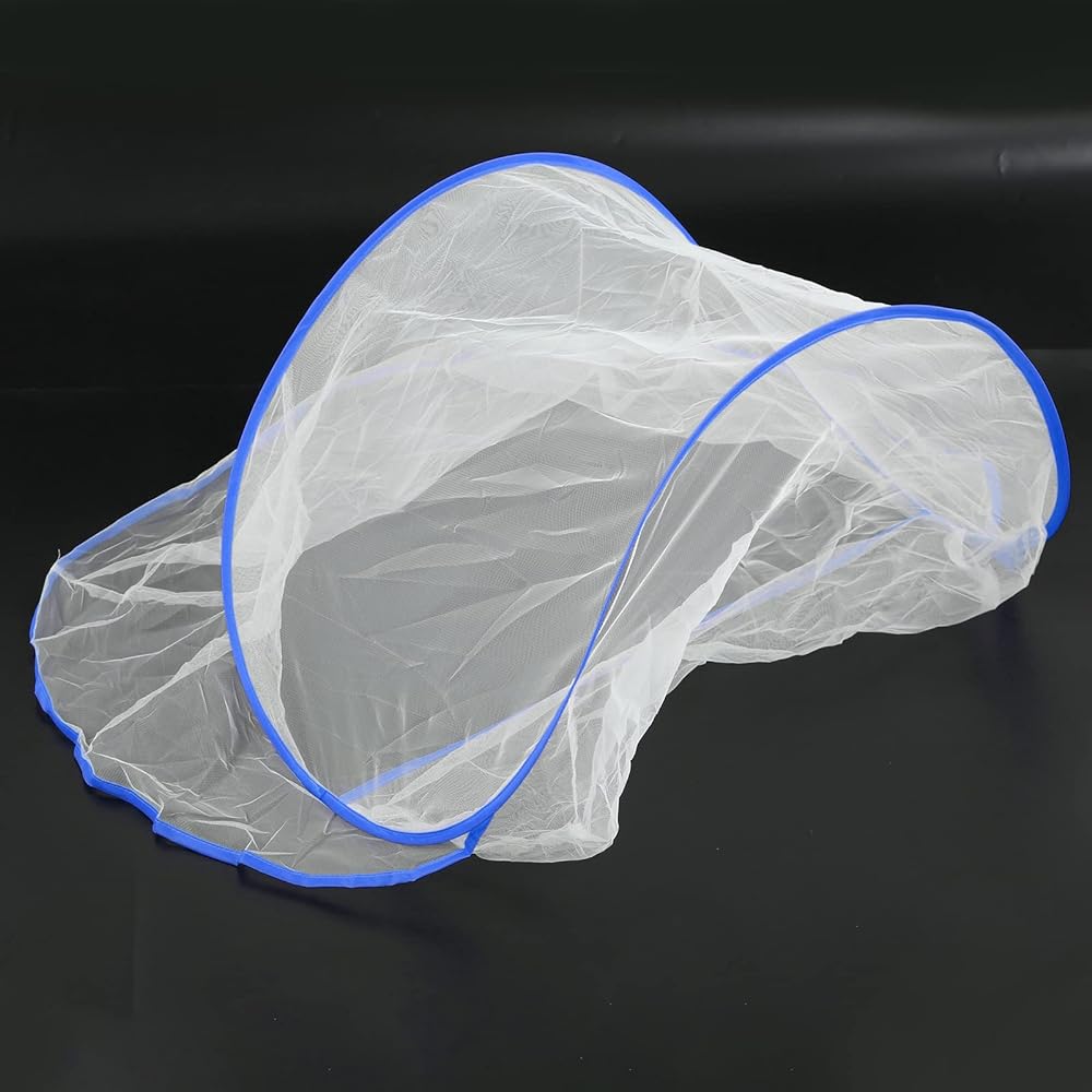 Insect Repellent Net, One Touch, Lightweight, Convenient Storage, Practical for Daily Life, Mosquito Net, Foldable Mosquito Repellent Blanket, High Density, Foldable (Blue)