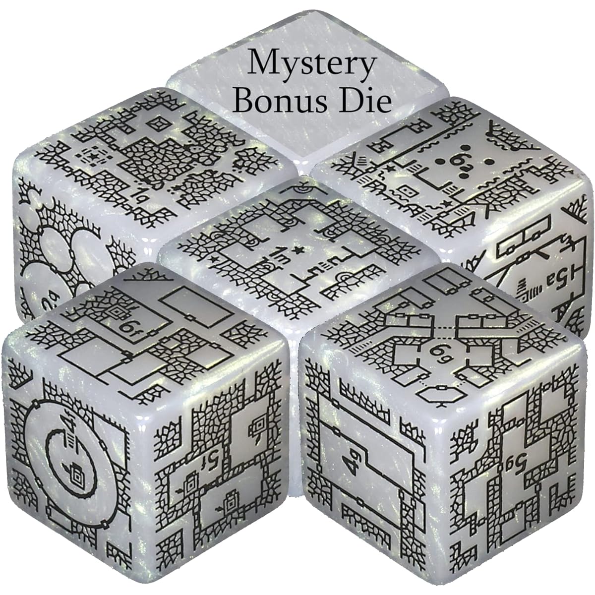 DungeonMorph Dice Voyager Set (Color)
