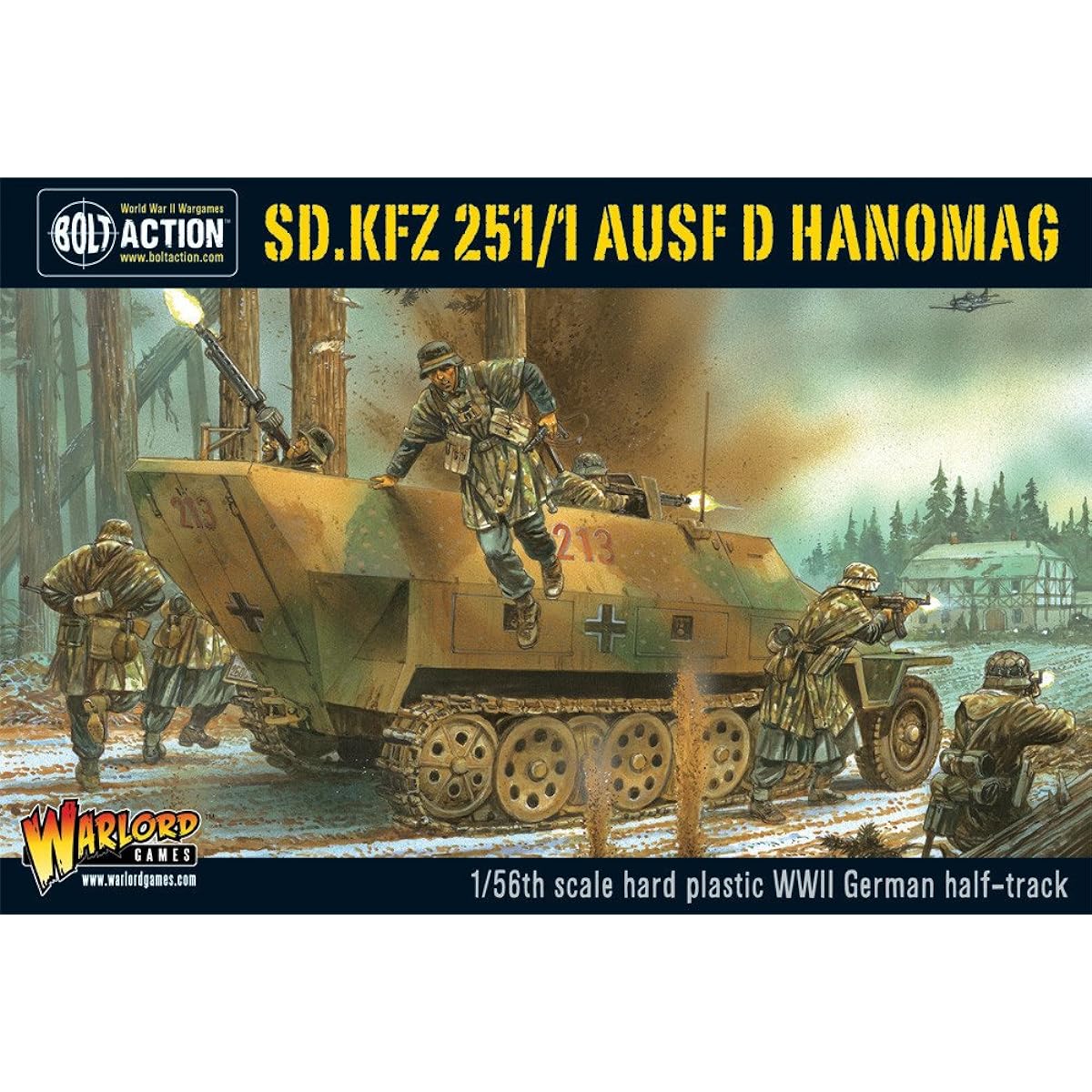 Warlord Games, US Army HQ (Winter), 28mm Bolt Action Wargaming figures by Bolt Action