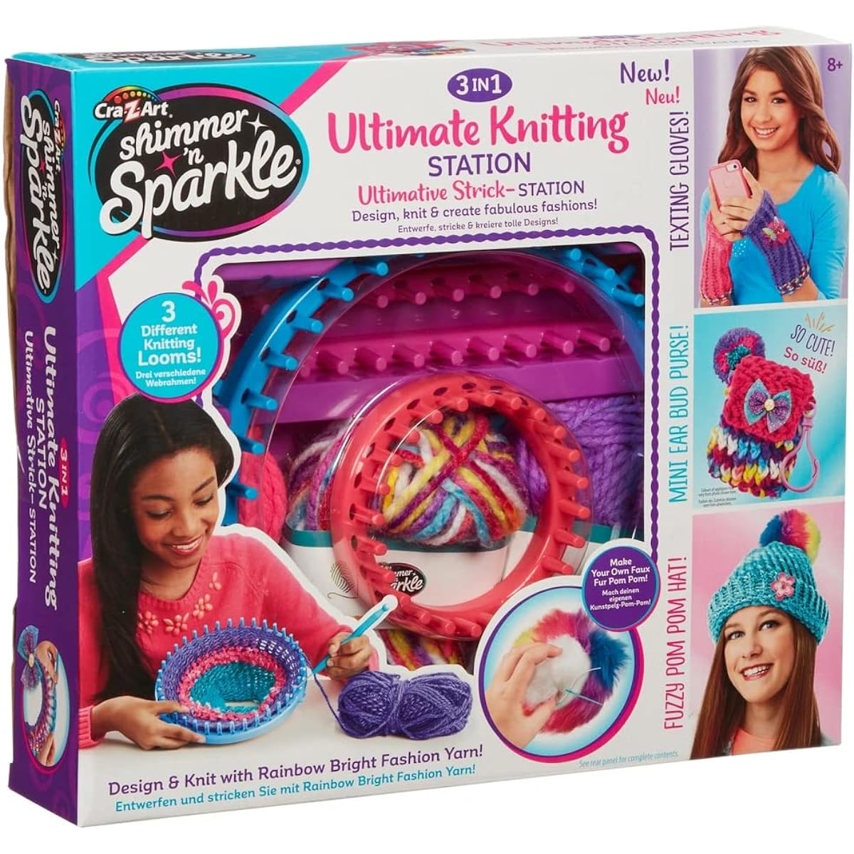 Shimmer 'n Sparkle 3-in-1 Ultimate Knit Station