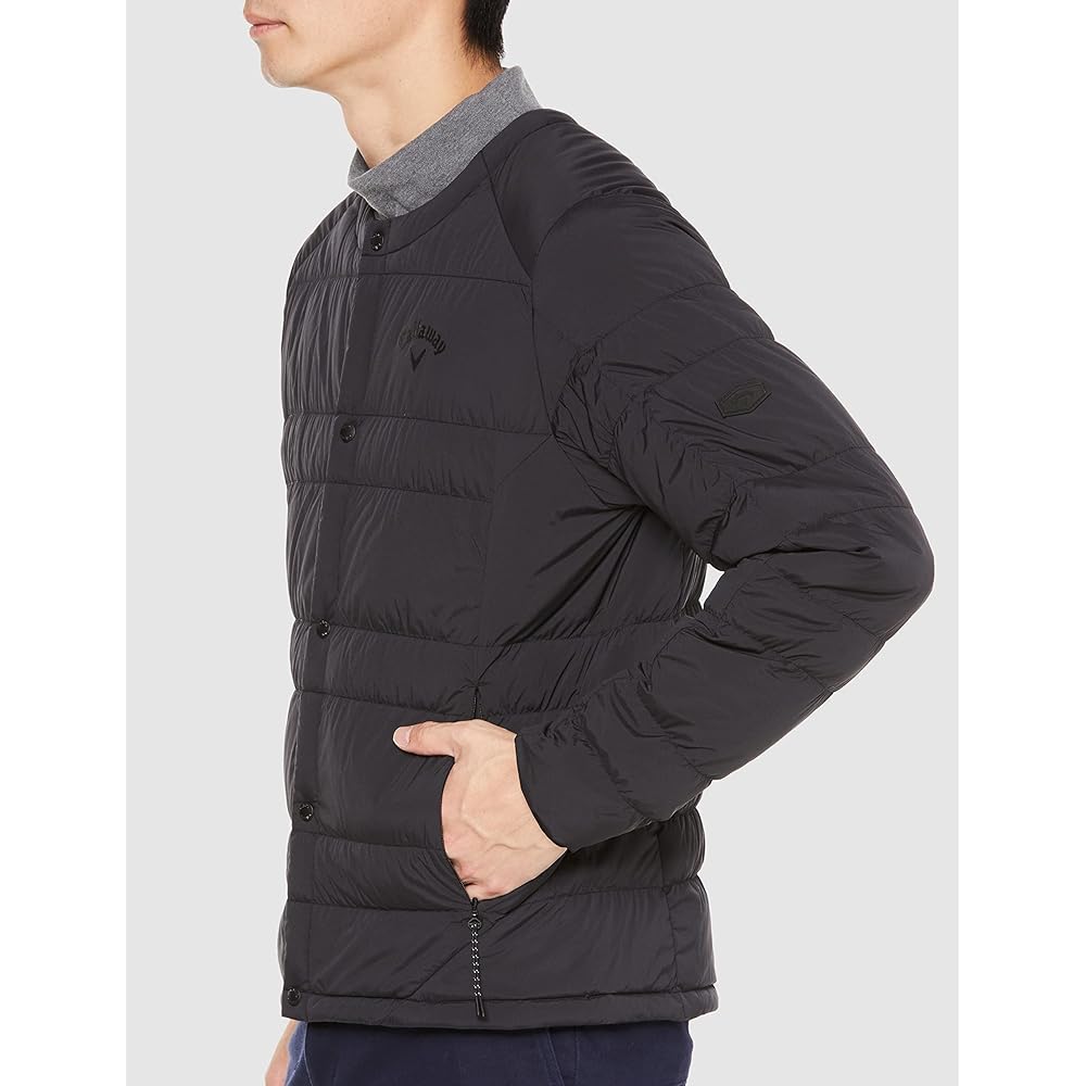 [Callaway] Men's Down Blouson (Star Stretch: High Stretch, Water Repellent, Windproof, Breathable) / Outerwear Golf / C22215106