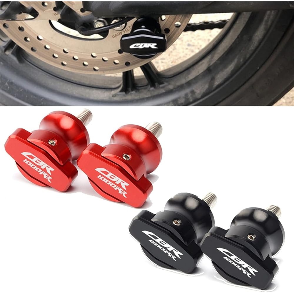 DOOREX Motorcycle Accessories Swing Arm Slider Spool Stand Slider Screw CBR1000RR CBR6000RR CBR954RR 600RR 954RR 1000RR 8mm Swing Arm Slider Spool (Size: CBR Green)