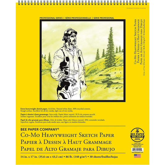 (36cm x 43cm Pad) - Bee Paper Co-Mo Sketch Pad, 36cm by 43cm