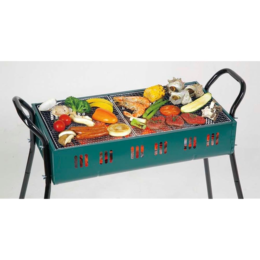 CAPTAIN STAG NEW Spire Two-Way Barbecue Stove 600 Twin [For 5-6 People] M-6378