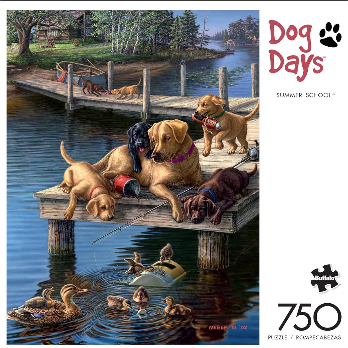 Buffalo Games Jigsaw Puzzle Summer School 750 Pieces