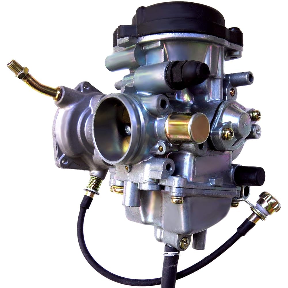 GLENPARTS Carburetor Replacement for Yamaha GRIZZLY 350 YFM350 2WD 4WD 2007 2008 2009 2010 2011 Quad