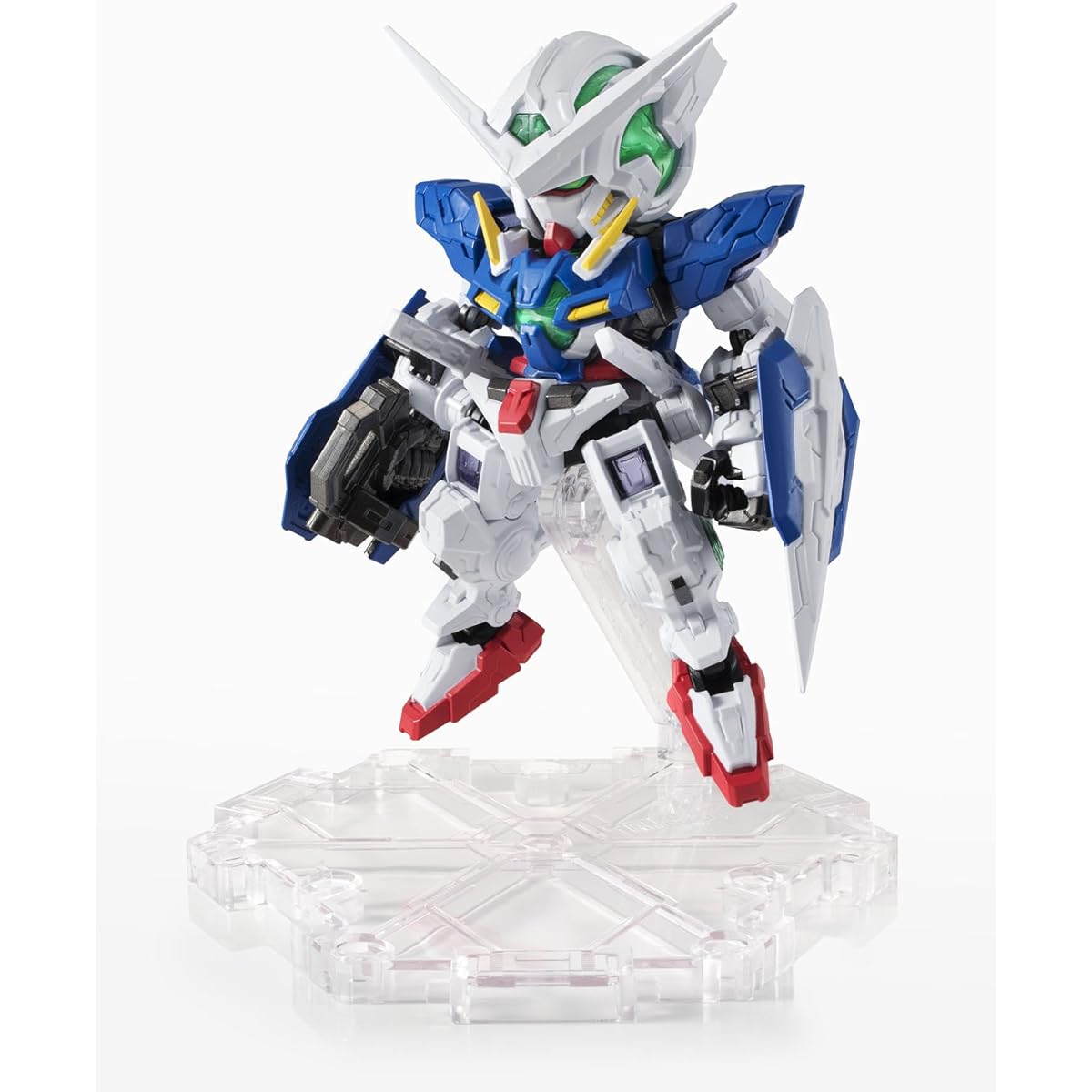 NXEDGE STYLE Mobile Suit Gundam 00 [MS UNIT] Gundam Exia Approx. 95mm ABS & PVC painted movable figure