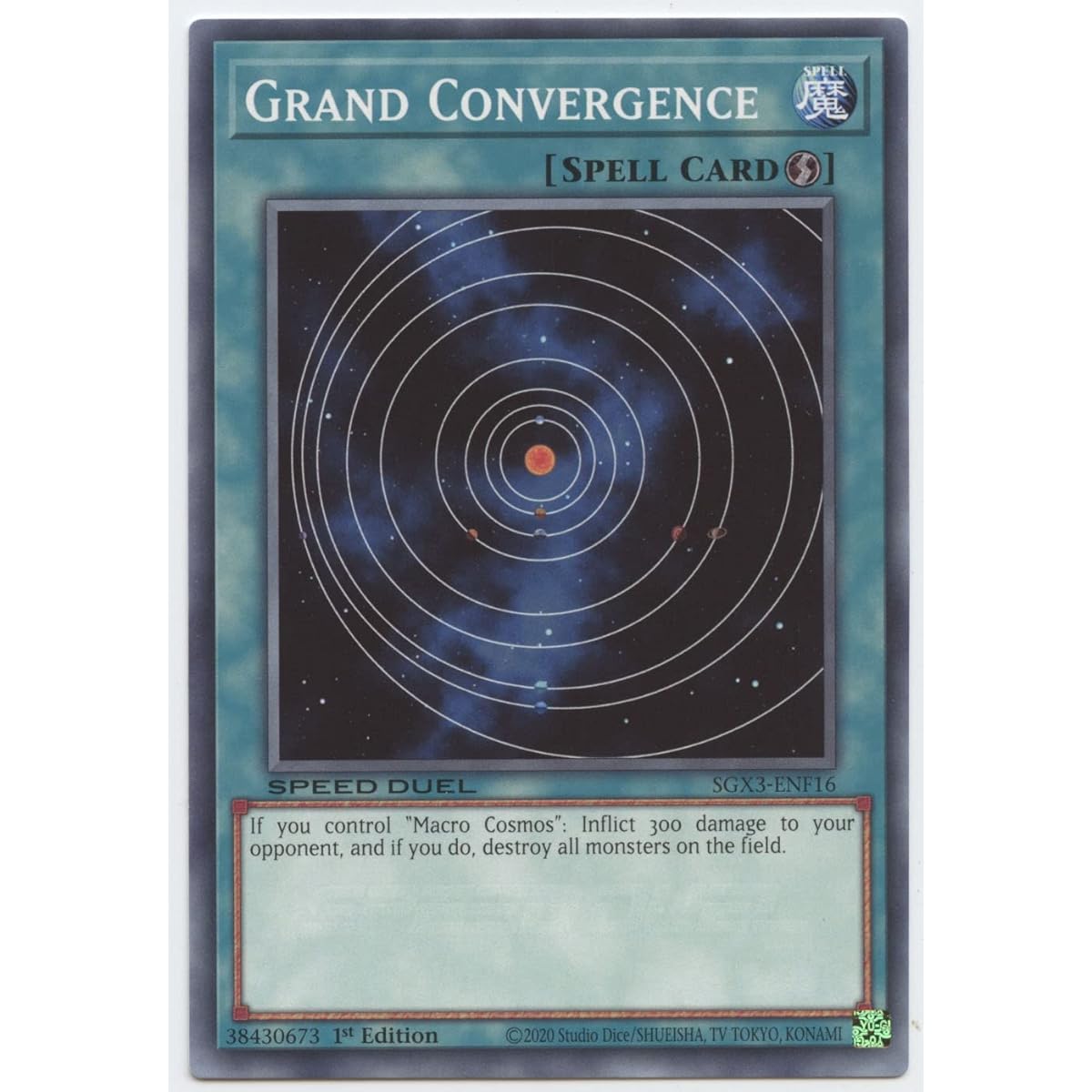 Grand Convergence - SGX3-ENF16 - Common - First Edition.