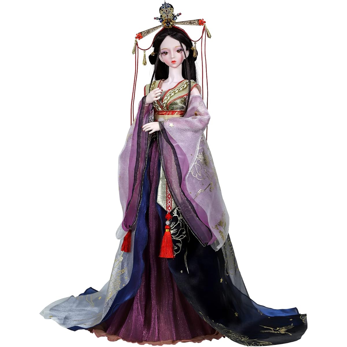 ICY Fortune Days 60CM bjd doll with 34 movable mechanical joints body, toys and gifts for adults and kids, ages 8 and up (Yueyelian)