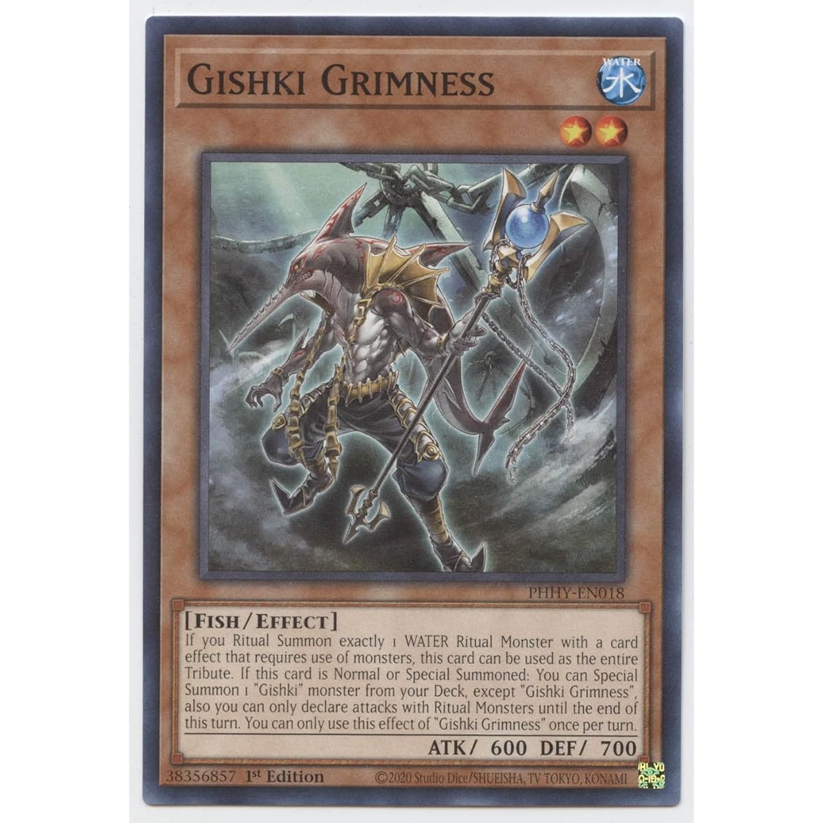 Gishki Grimness - PHHY-EN018 - Common - 1st Edition