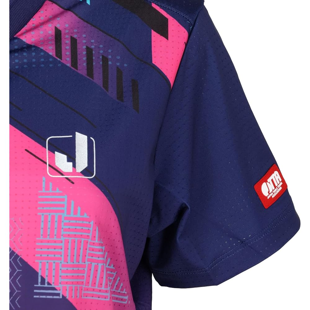 JUIC Table Tennis Game Shirt Galaxy-J J.T.T.A (Japan Table Tennis Association) Officially Certified Women's 5660