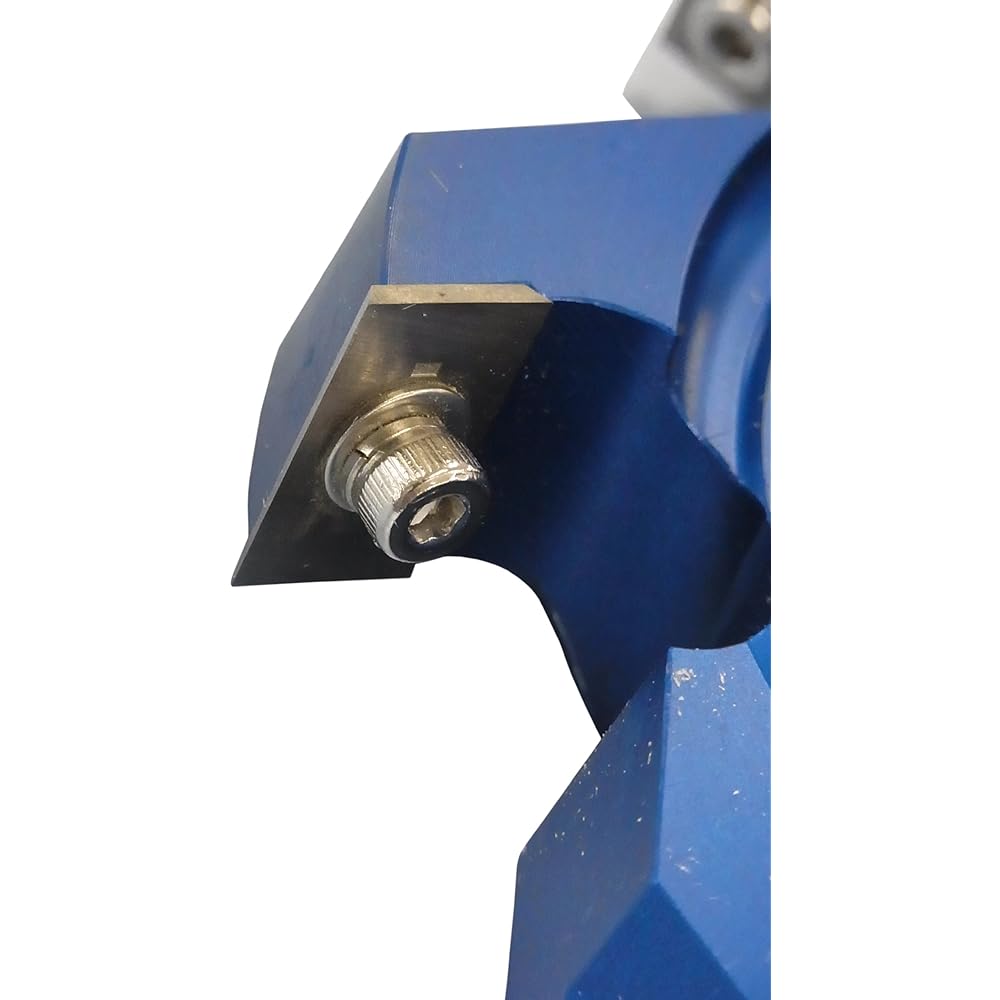 Chukyo Cutting Width Adjustment Interchangeable Blade Three-sided Finishing Free Adjustable Cutter C-21 Type For Cutting Width 21~36mm Outer Diameter 120mm x Number of Blades 6P