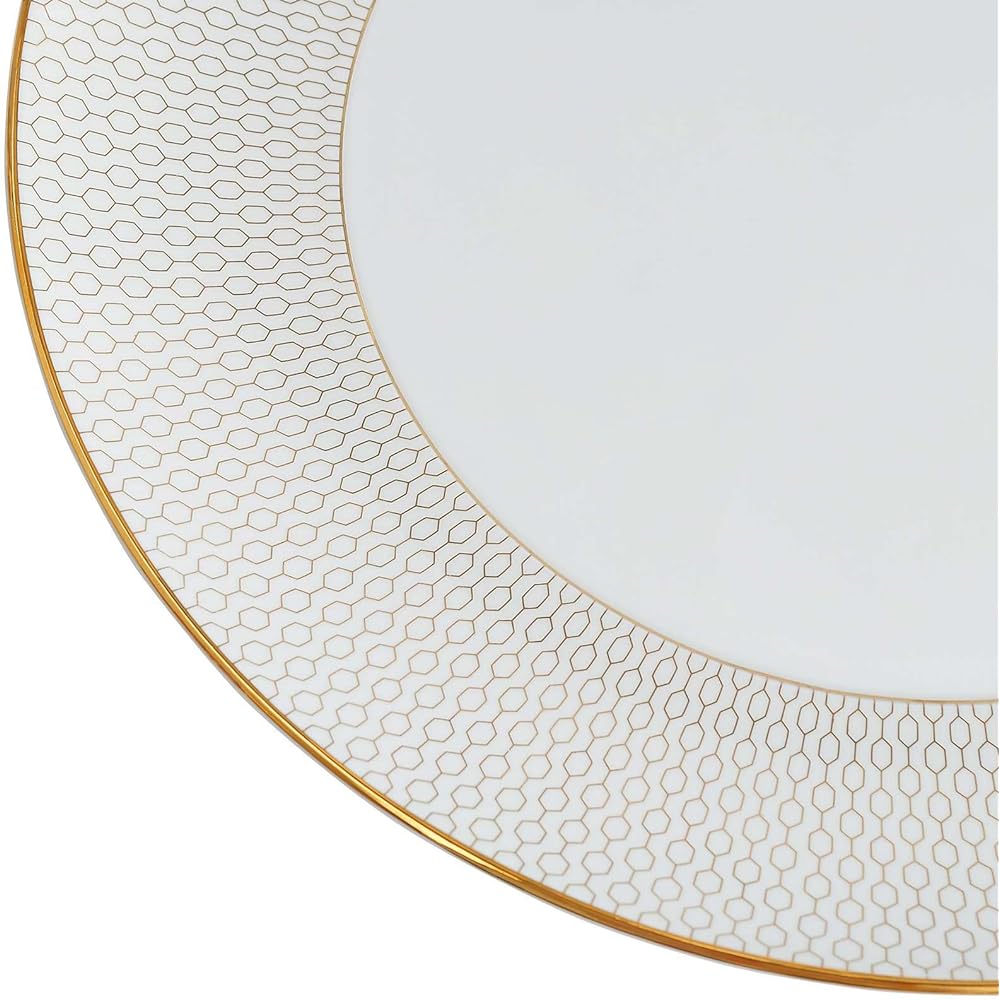 [Regular Imported Product] Wedgwood Geo Gold Plate Dish Approx. 28cm Wedding Gift Present 40007539