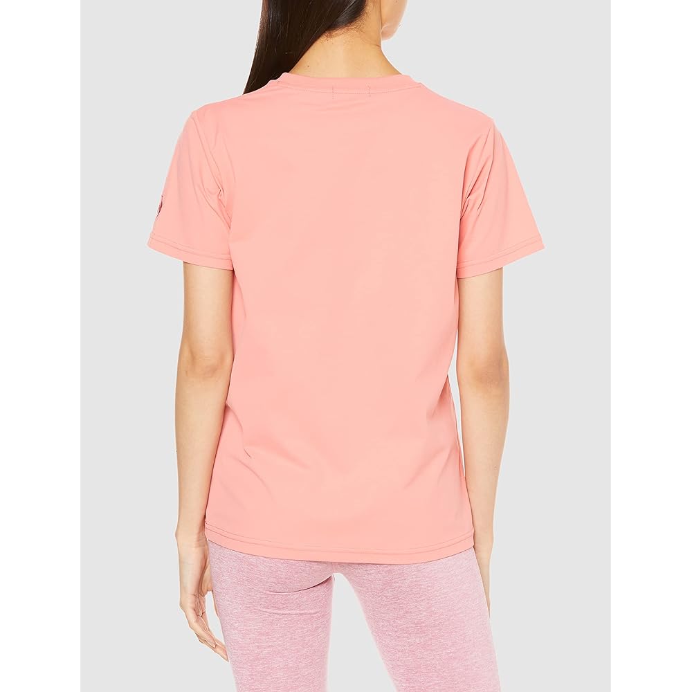 [Le Coq Sportif] Short Sleeve T-Shirt Running Jogging Gym Sweat Absorbent Quick Drying Stretch UV CUT (UPF50+) Thermal Cooling ECO Women's
