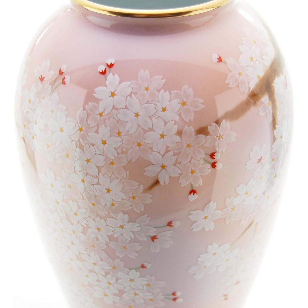 Koransha Vase Yoshino Sakura Pink 27.8cm 1142-NNO91 pieces