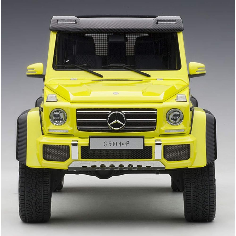 AUTOart 1/18 Mercedes-Benz G500 4×4 Squared Yellow Finished Product