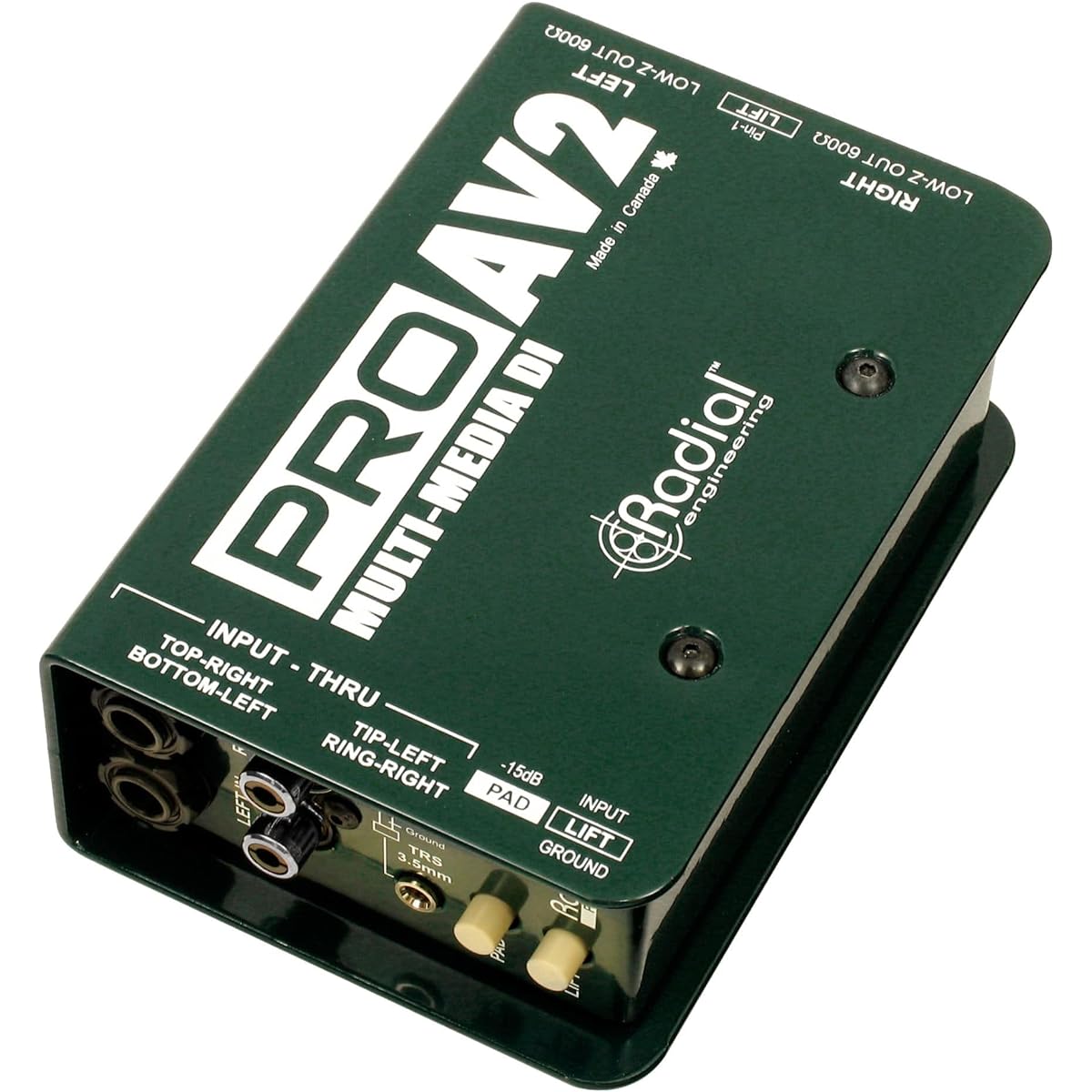 Radial Engineering ProAV2 Stereo Direct Box