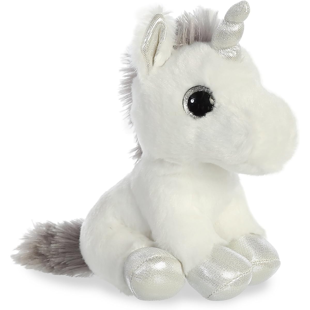 Aurora - Sparkle Tales - 8" Silver Unicorn