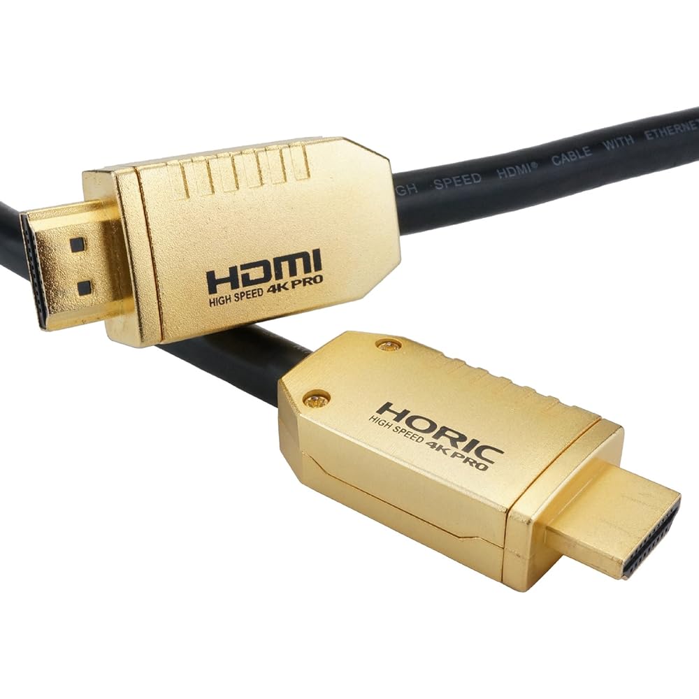 Horlick 4KPRO HDMI Cable 5m Gold HG-HDMI50-143GD