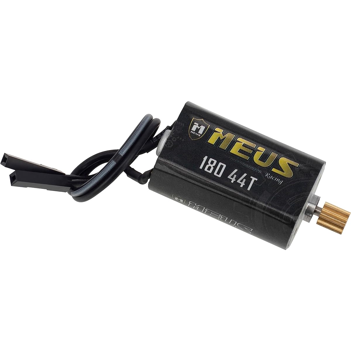 MEUS RACING 180 Pro Brushed TRX4M Motor 44T 11T with Brass Gears TRX4M for Defender/Bronco/K10/F150 1/18 RC Crawler Upgrade(44T)