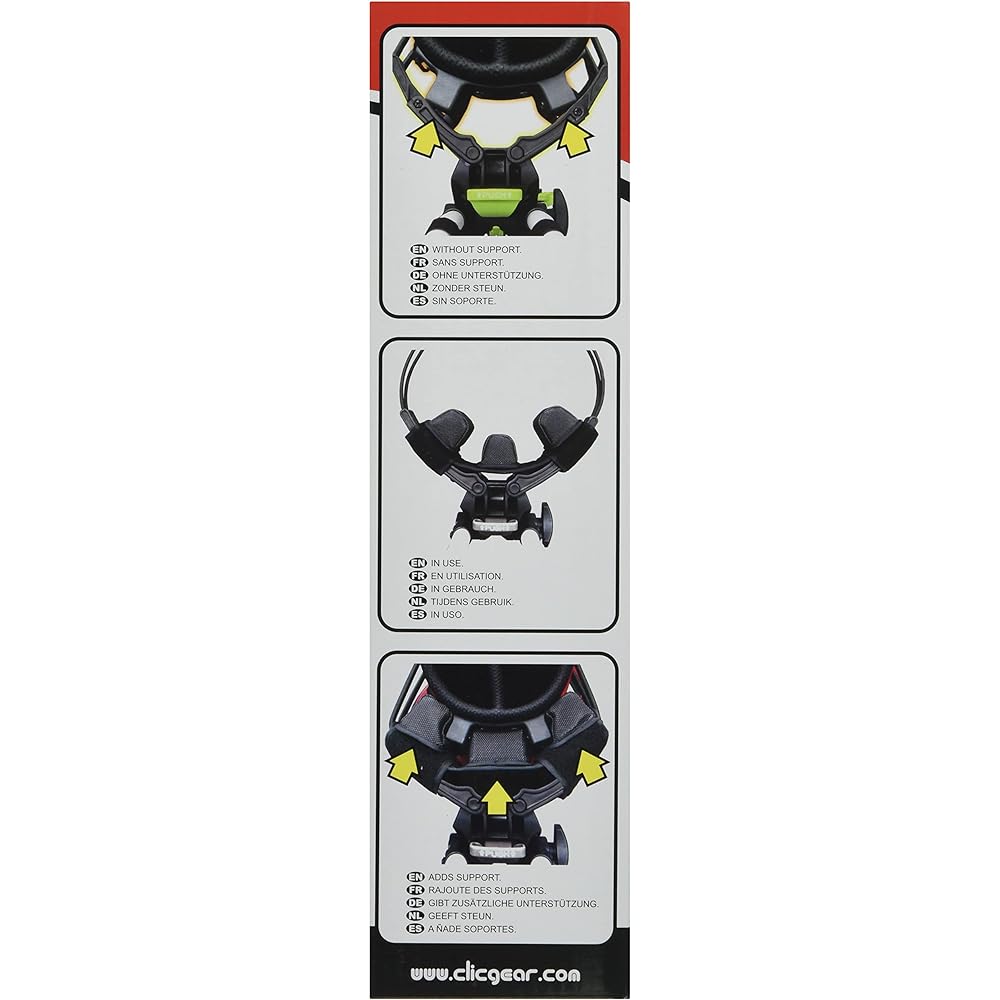 clicgear (click gear) clicgear back cozy (stand back fixing auxiliary tool) (compatible with all click gear & robic)