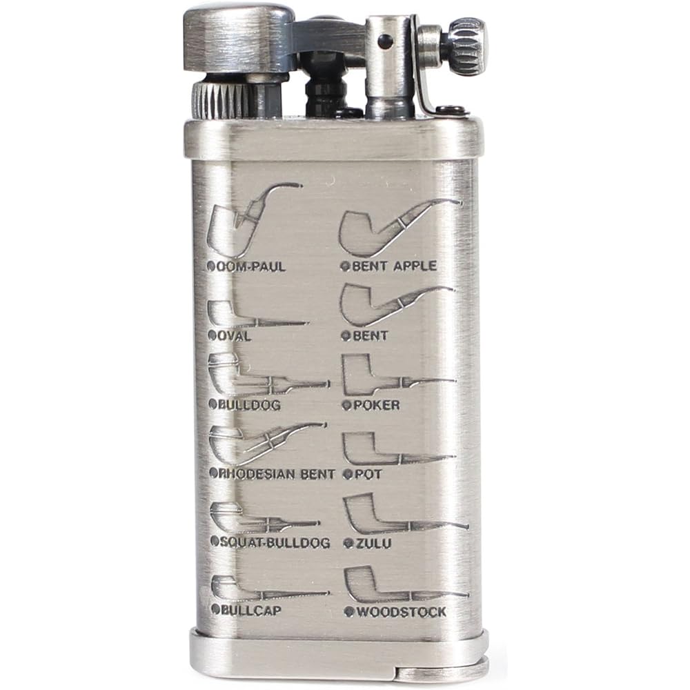 im corona Gas Lighter Pipe Lighter Old Boy Made in Japan Double Sided Pipe 64-7415