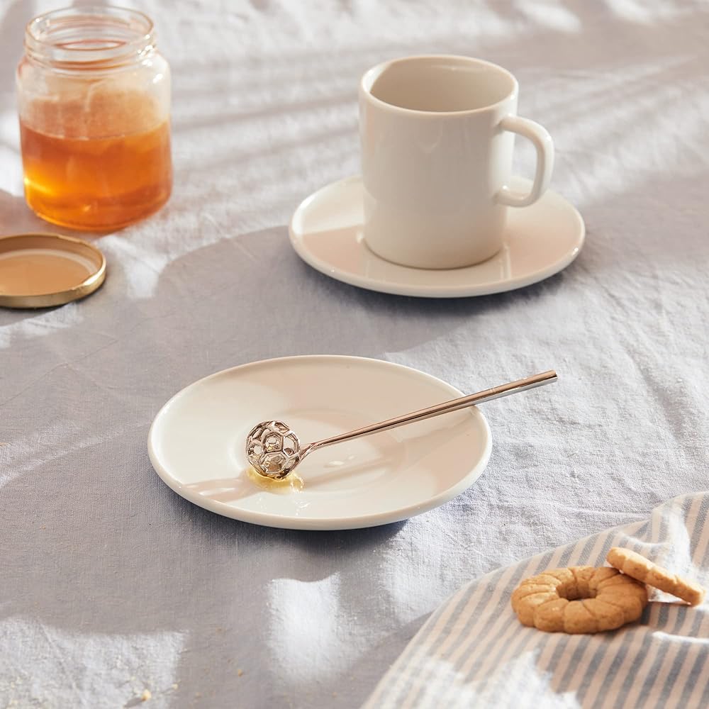 ALESSI acacia honey dipper MMI28