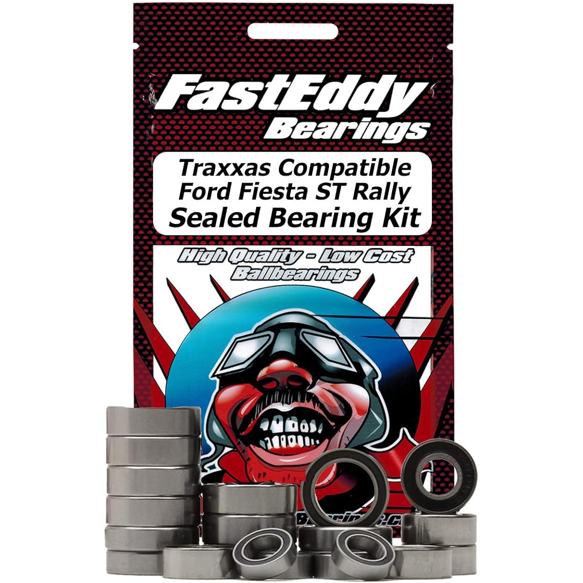 FastEddy Bearings Traxxas Ford Fiesta ST Rally Sealed Bearing Kit
