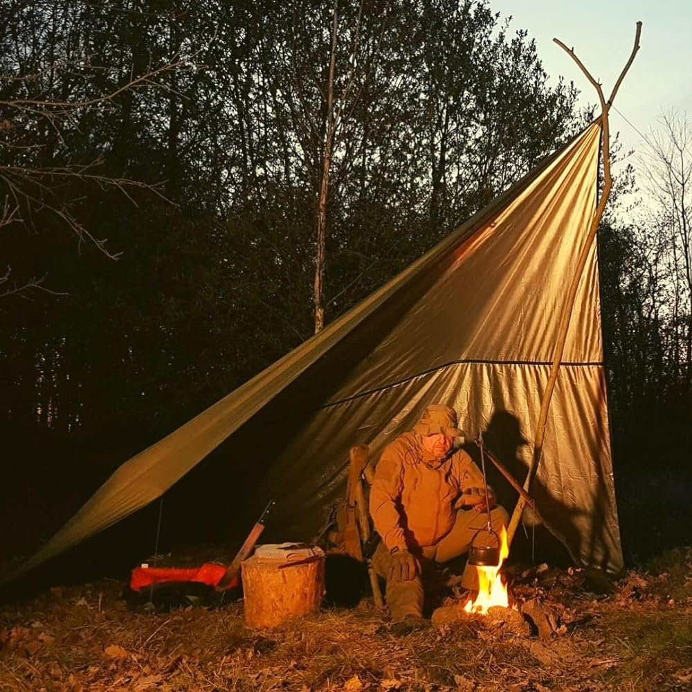 [BUSHMEN travel gear] [BUSHMEN travel gear] (4m x 3m) Thermo Tarp Genuine Japanese Product Thermo-Tarp