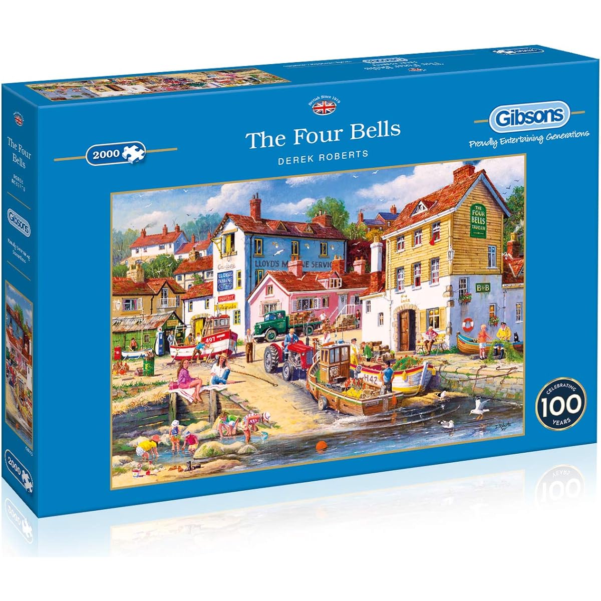 The Four Bells Jigsaw Puzzle, 2000 Piece