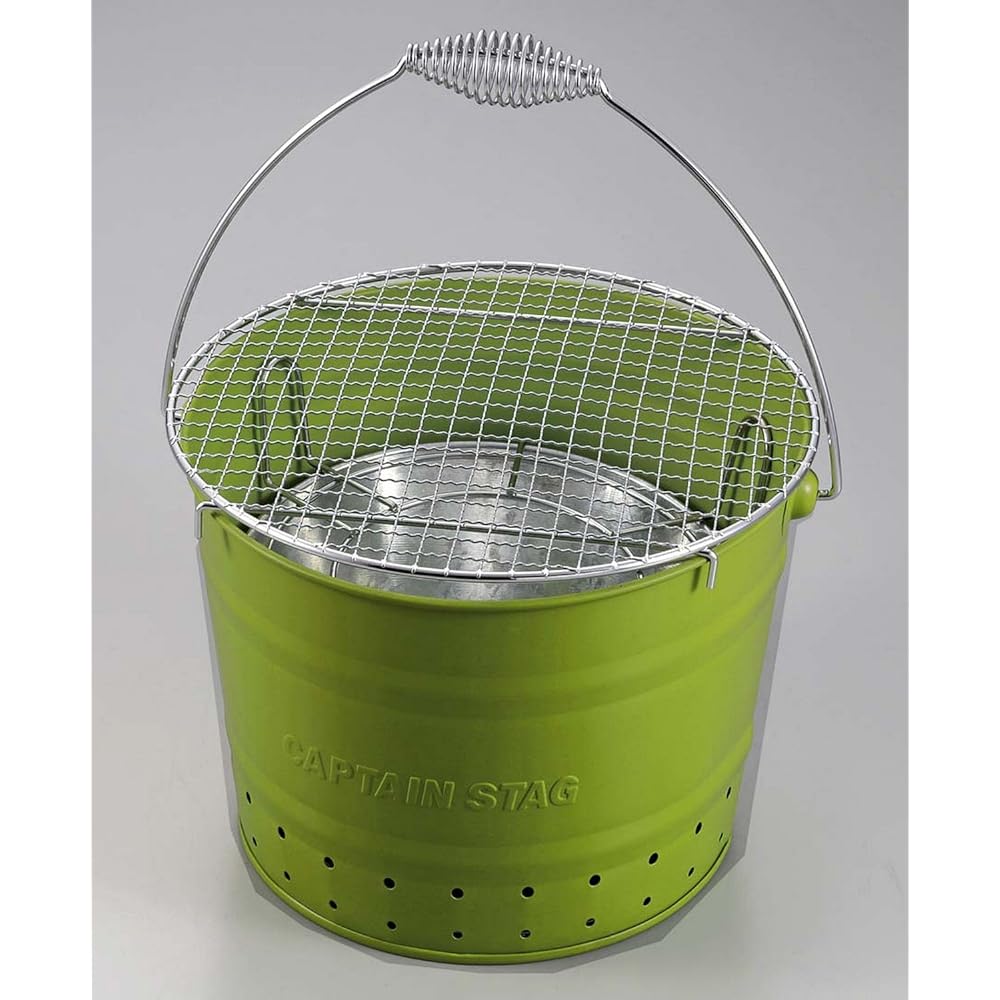 Captain Stag BBQ Charcoal Shichirin Bucket Grill [For 1-2 people] UG-23