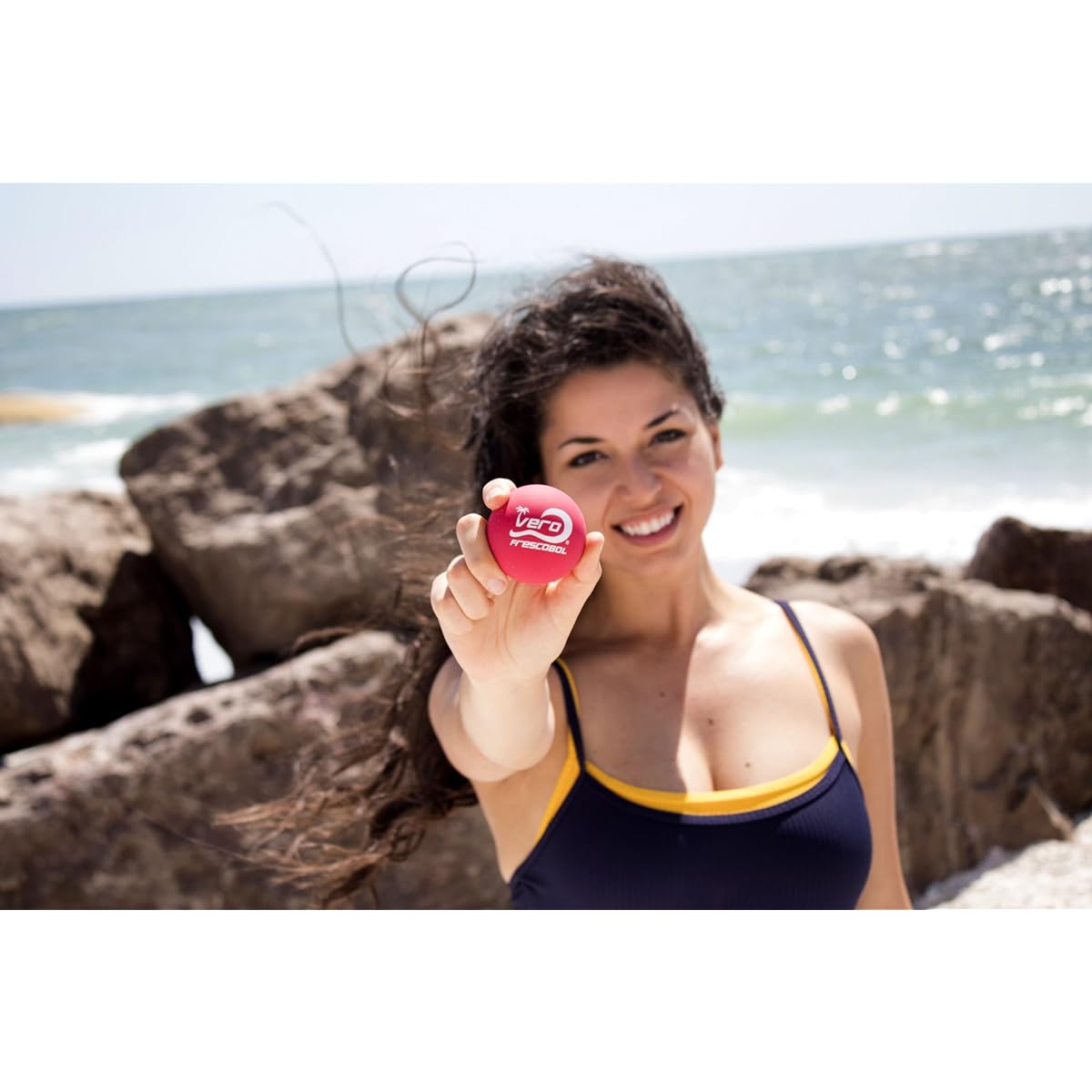 2 Official Brazil Frescobol Balls