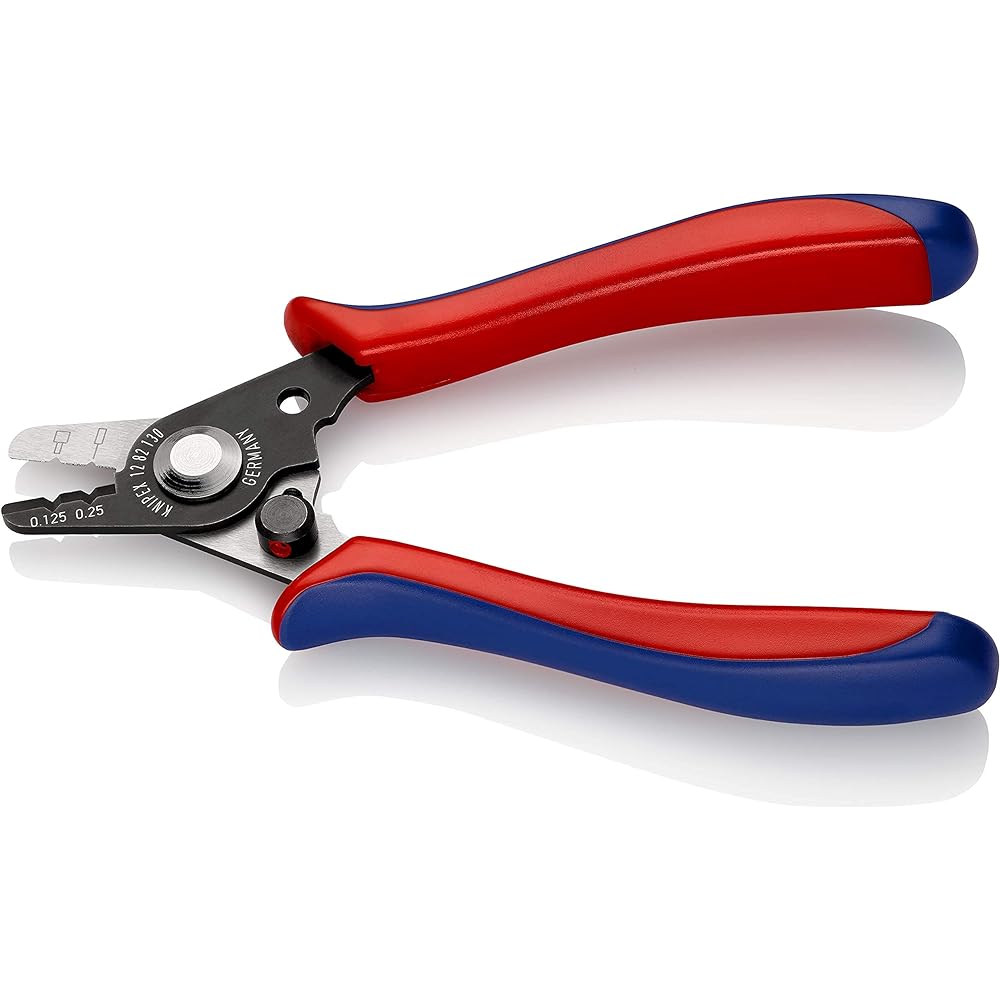KNIPEX 1282-130 Optical Fiber Stripper (SB)