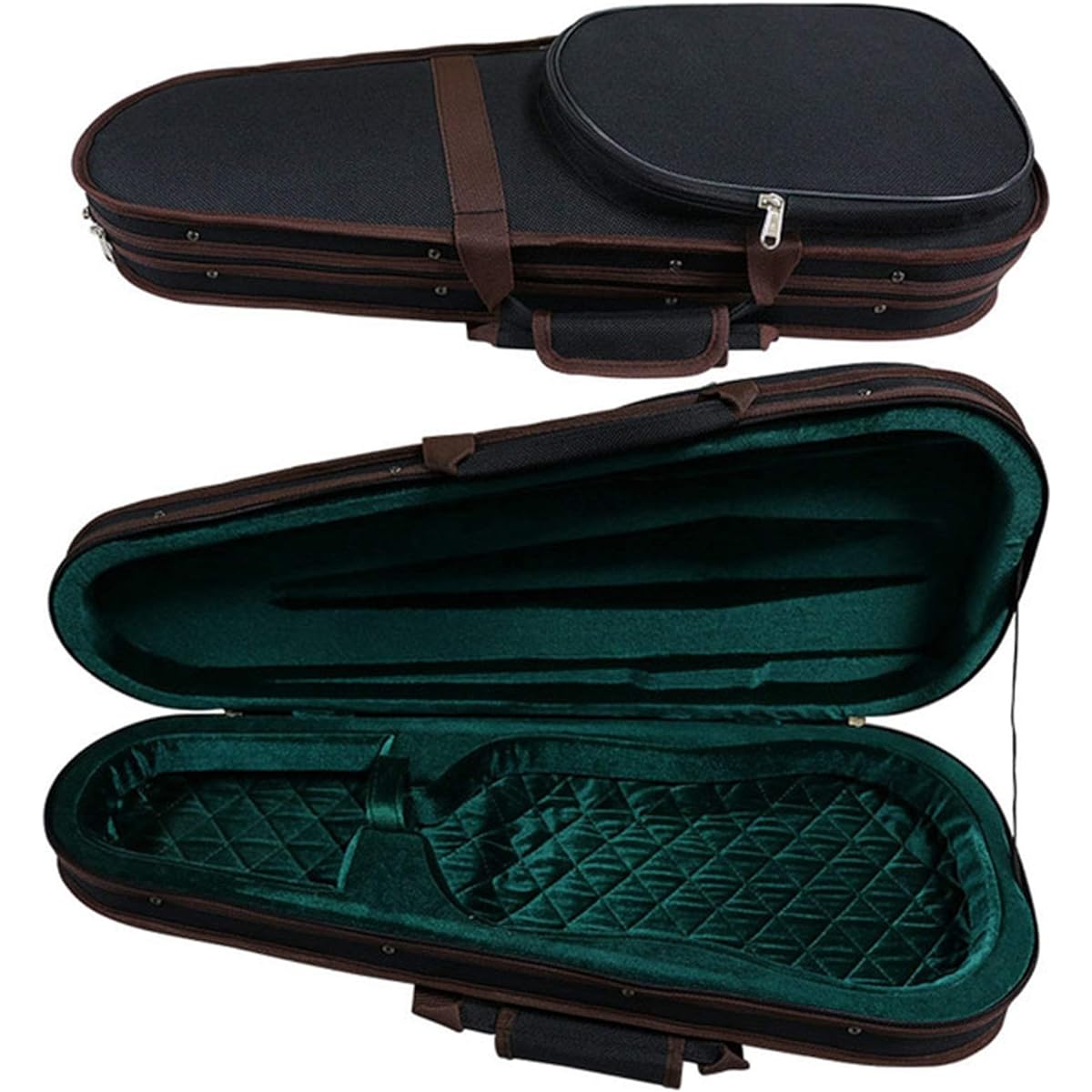 Violin Case Music 4/4 Violin Hard Carry Case Backpack Style Straps and Lightweight Backpack Style Sturdy Lightweight Pressure Resistant