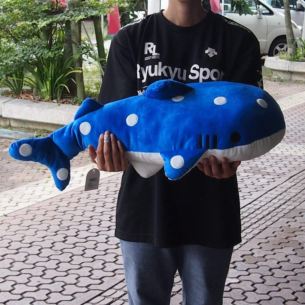 BIG whale shark stuffed toy 70cm
