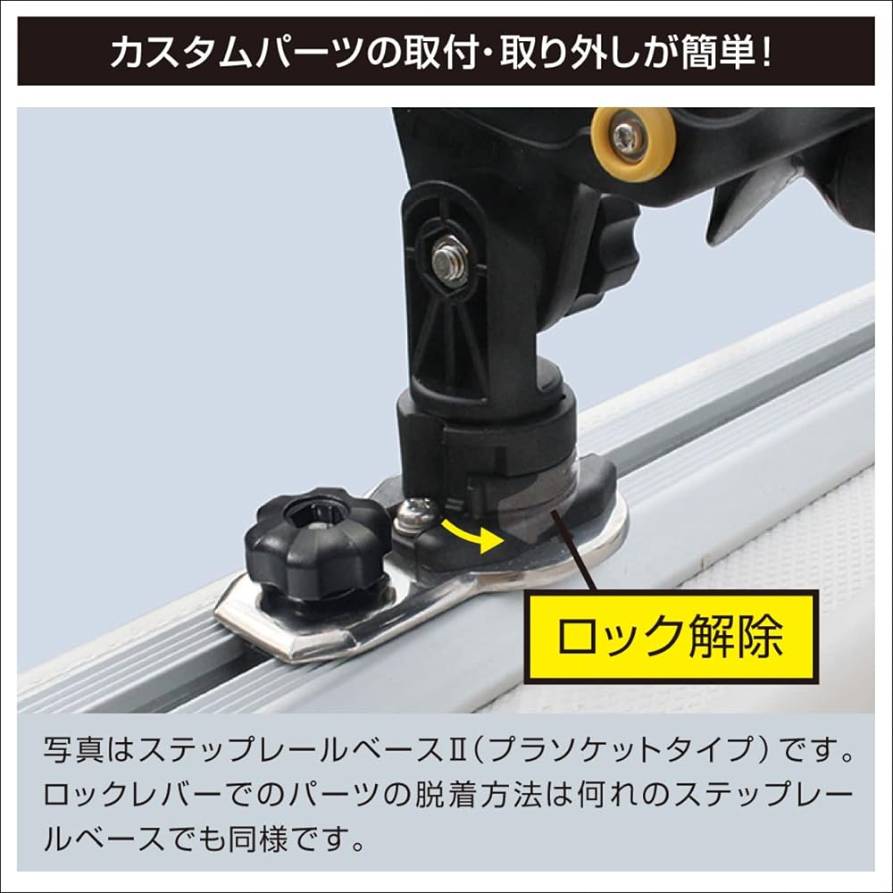 BMO JAPAN Step Rail Base 2 Plastic Socket Type