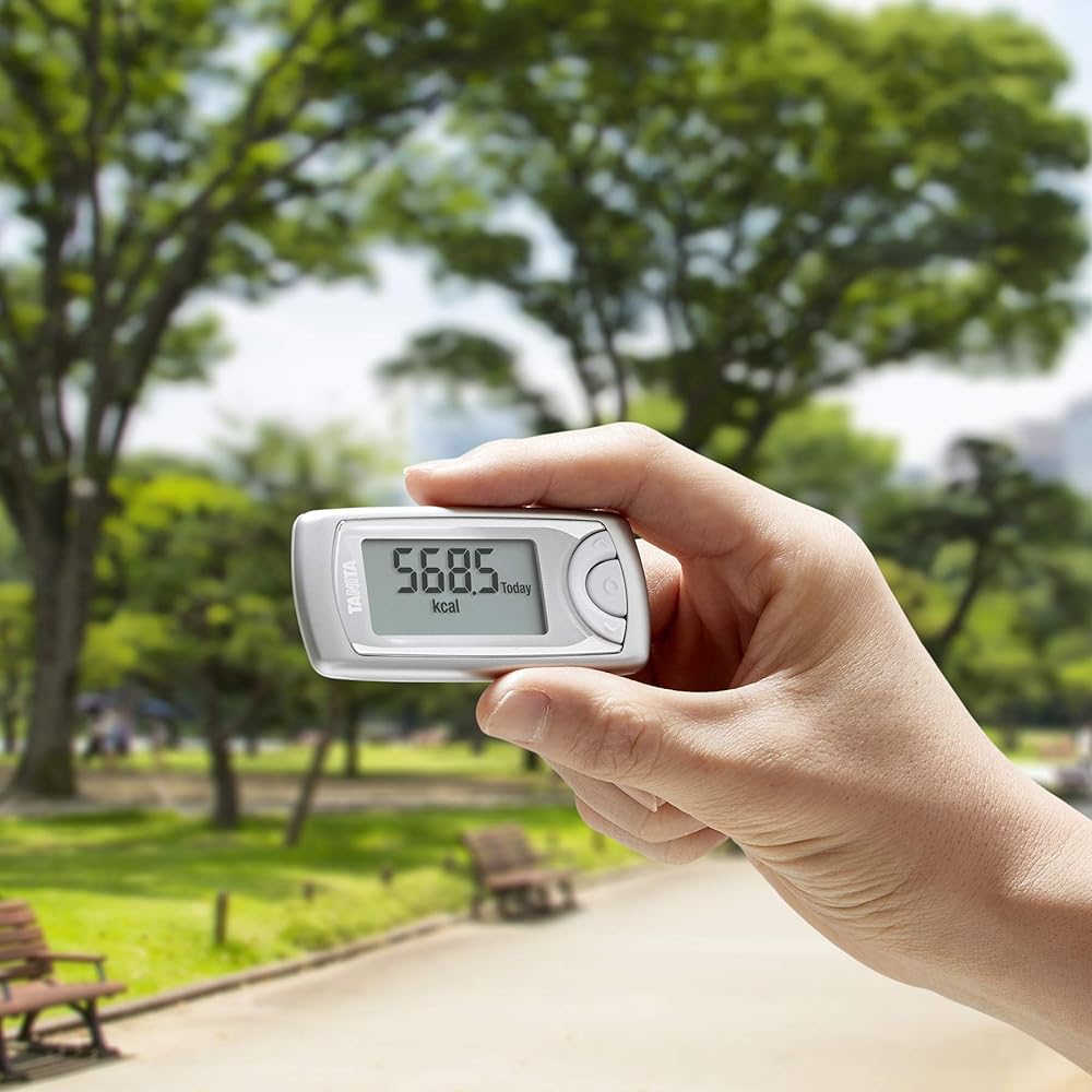 Tanita Pedometer Activity Meter Black AM-161 BK Smartphone Linked